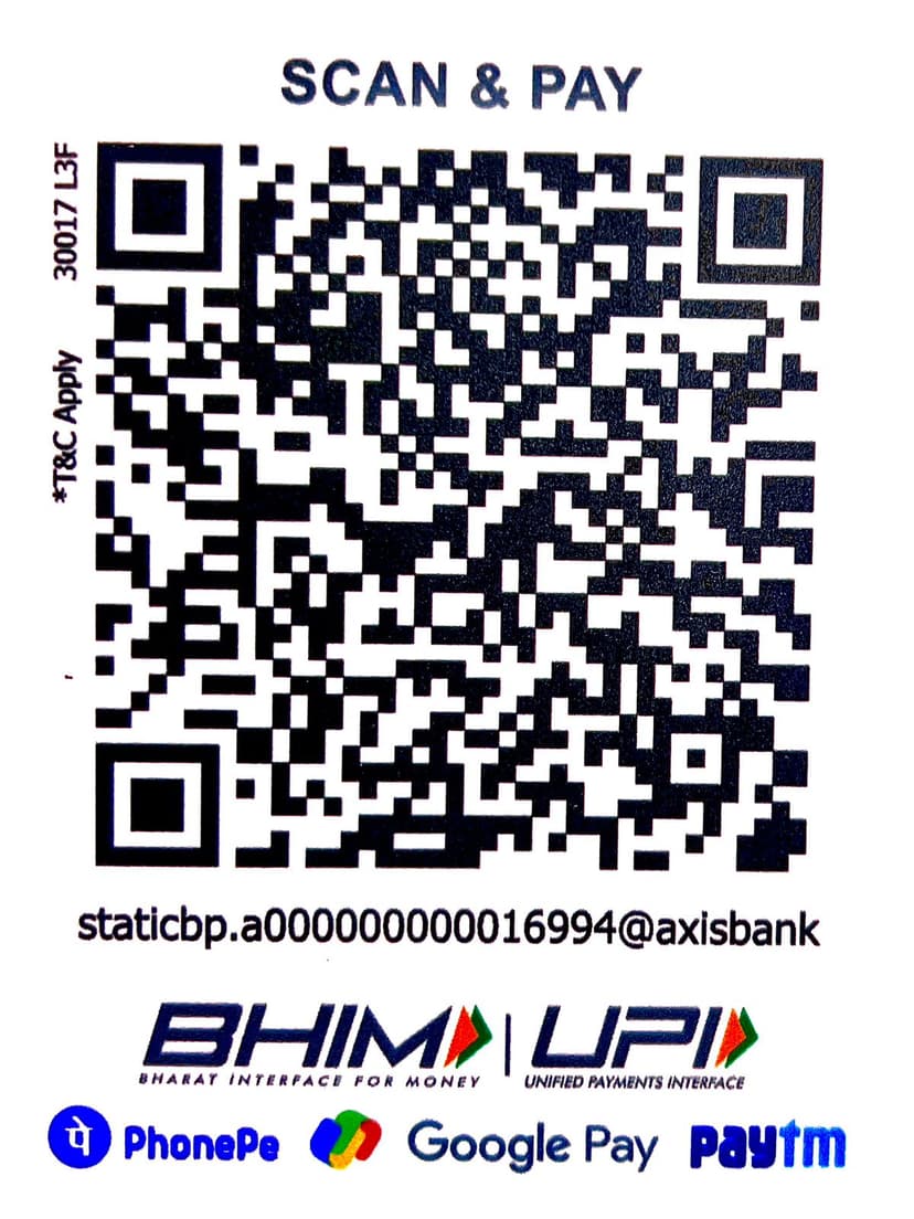 QR Code for Payment